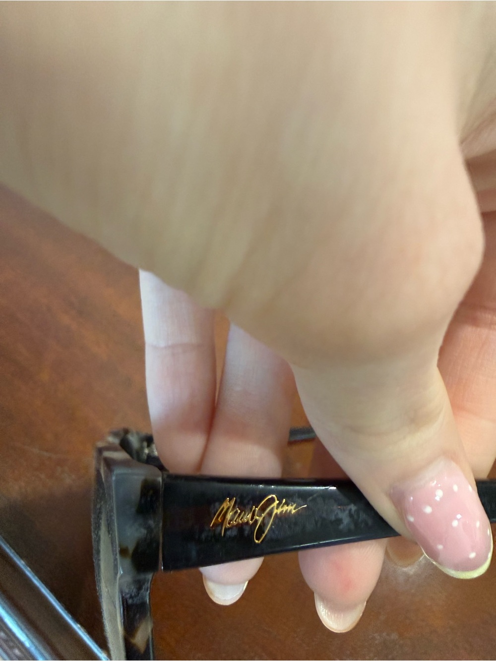 Maui Jim Cream and Brown Tortoise Cat-Eye Sunglasses - Picture 4 of 5